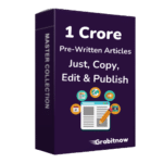 1 Crore Pre-Written Articles Bundle