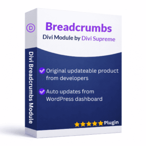 divi breadcrumbs module