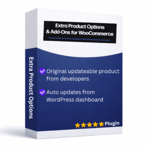 extra product options & add ons for woocommerce