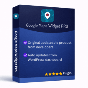 google maps widget pro