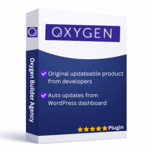 oxygen builder agency (oxygen builder, oxygen gutenberg, oxygen woocommerce)