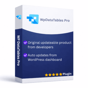 wpdatatables & all addons