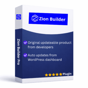 zion builder pro
